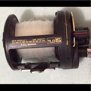 Shimano TLD15 live bait casting reel